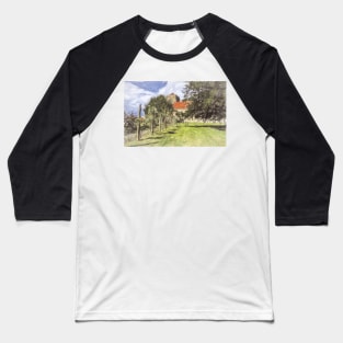 Dorchester Abbey Oxfordshire Baseball T-Shirt